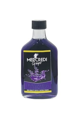MERCREDI Lavander Lavanta Kahve ve Kokteyl Şurubu 200 ml