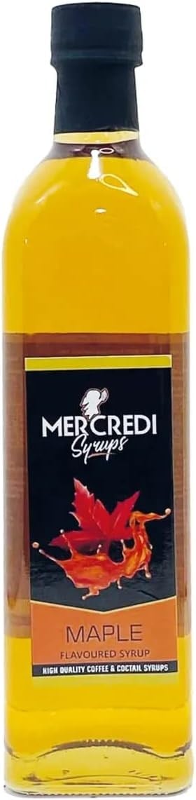 MERCREDI Maple Akçaağaç Kahve ve Kokteyl Şurubu 750 ml