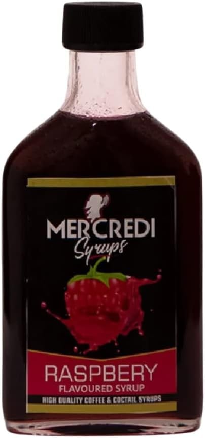 MERCREDI Raspberry Frambuaz Kahve ve Kokteyl Şurubu 200 ml