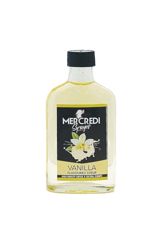 MERCREDI Vanilla Vanilya Kahve ve Kokteyl Şurubu 200 ml