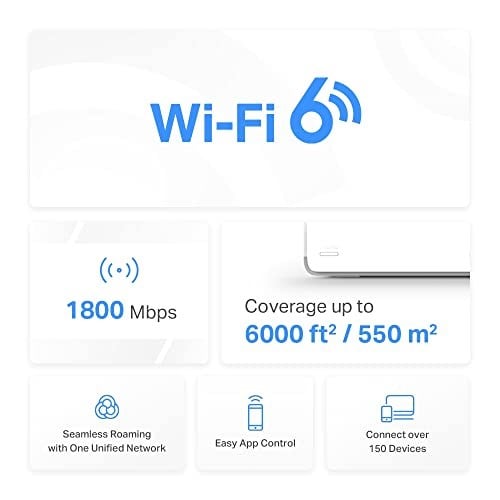 Mercusys Halo H70X 3-pack, AX1800 Mbps Tüm Ev Mesh Wi-Fi 6 Sistemi - Seçenekler: 2-pack, 3-pack