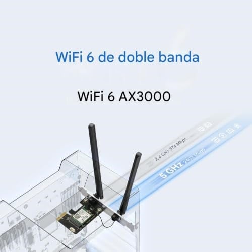 Mercusys MA80XE, AX3000 Wi-Fi 6 Bluetooth 5.3 PCIe Adaptör