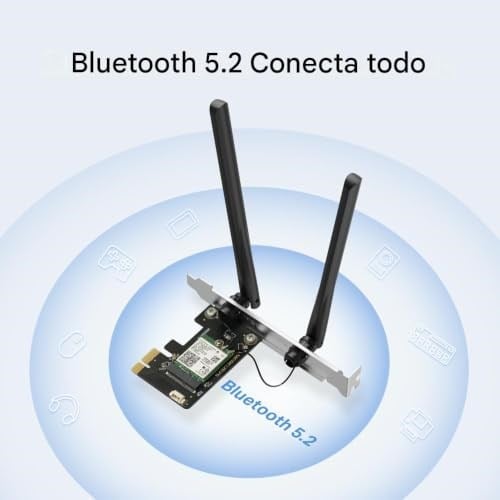 Mercusys MA80XE, AX3000 Wi-Fi 6 Bluetooth 5.3 PCIe Adaptör