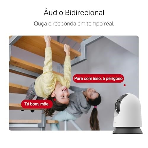 Mercusys MC210 | 2K 3MP Güvenlik Wi-Fi Kamerası | 360° Görüş | Gece Görüşü | Akıllı Hareket & Kişi Algılama | Çift Yönlü Ses | microSD & Bulut Depolama | SmartThings, Alexa, Google Assistant Uyumlu