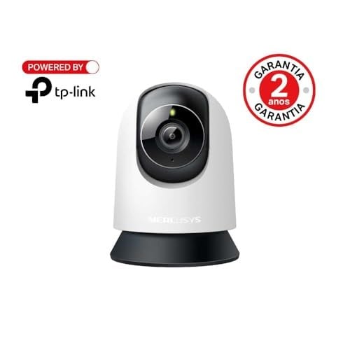 Mercusys MC210 | 2K 3MP Güvenlik Wi-Fi Kamerası | 360° Görüş | Gece Görüşü | Akıllı Hareket & Kişi Algılama | Çift Yönlü Ses | microSD & Bulut Depolama | SmartThings, Alexa, Google Assistant Uyumlu