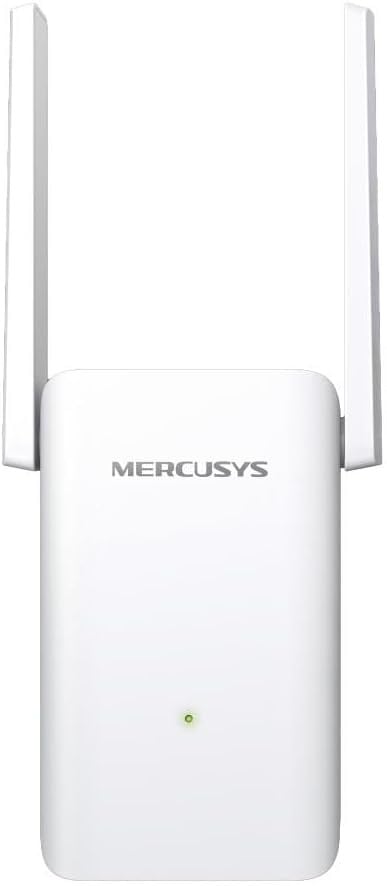 Mercusys ME80X, AX3000 Mbps, 1 Gigabit Bağlantı Noktası ve 2 Harici Anten, Dahili Access Point Modu, Tek Tuşla Kolay Kurulum, Mobil Uygulama Desteği, Dual-Band Wi-Fi 6 Menzil Genişletici