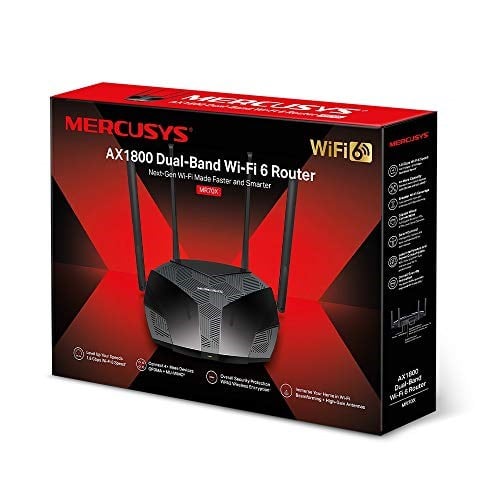 Mercusys Mercusys Mr70X, Ax1800 Dual-Band Wifi 6 Router