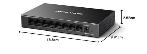 Mercusys MS108GS, 8-Port Gigabit Desktop Switch