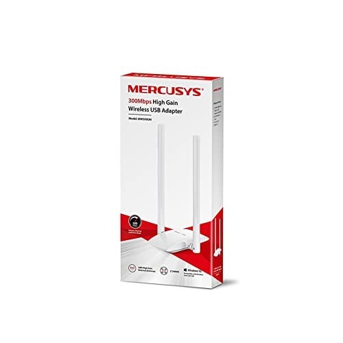 Mercusys MW300UH, 300Mbps Yüksek Kazançlı Kablosuz USB Adaptörü