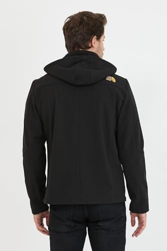 Mero Life Erkek Lacivert Kapüşonlu Su ve Rüzgar Geçirmez Softshell Mont 3XL-1 Mero-41NM