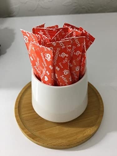 Merpak Şeker Stick Baskılı Stick (Kırmızı) 3 gr x 1000 Adet