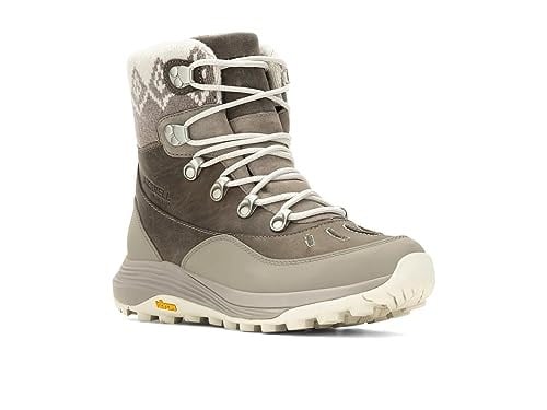 Merrell J037414-Z Siren 4 Thermo Mid Zip Wp Kahverengi Kadın Bot