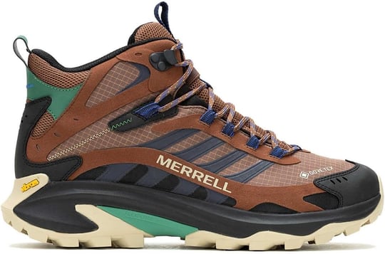 Merrell J037509 MOAB SPEED 2 MID GTX Erkek Outdoor Yürüyüş Botu Kahve siyah