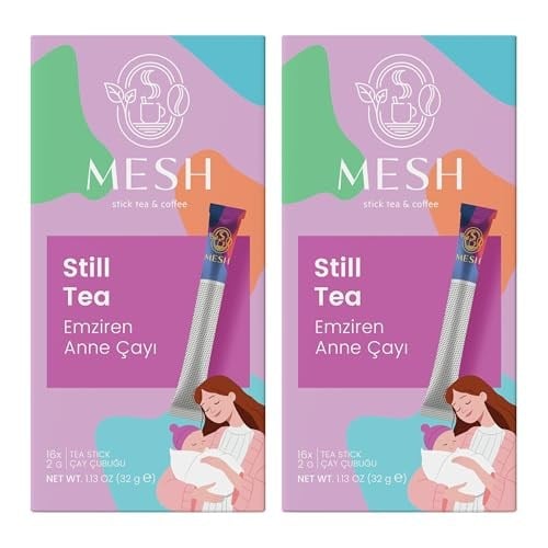 Mesh Stick Emziren Anne Çayı 2 Paket Bir Arada 2 x 16