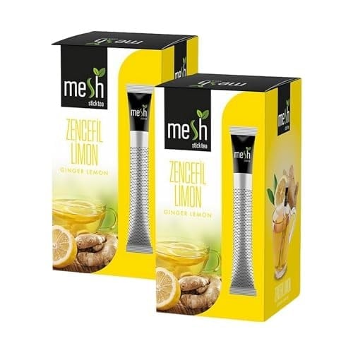 Mesh Stick Zencefil Limon Bitki Çayı 2 Paket Bir Arada