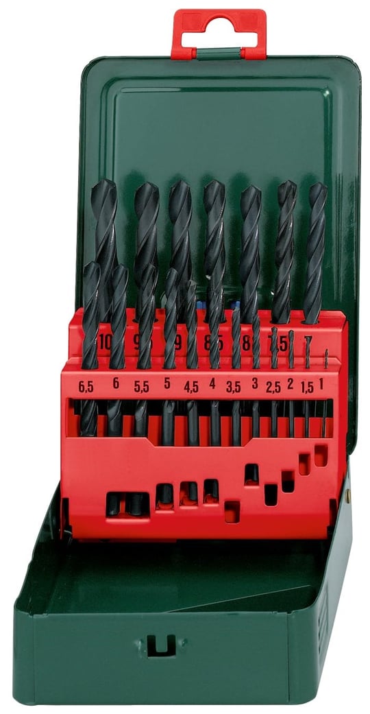 Metabo 627151000 HSS-R Matkap Uç Seti, 19 Parça