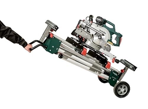 Metabo Untergestell für Kappsäge KSU 251 (Leichter Maschinenständer bis 250 Kilogramm, Länge bis 250 Zentimeter, Längenverstellbar und Höhenverstellbar) 629005000