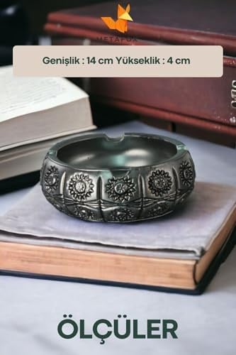 metaFox Küllük Gümüş Eskitme Metal 2 Adet, TYCHD1TGEN170850597342563