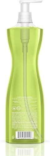 Method Bulaşık sabunu sıvısı, bitkisel bazlı bulaşık deterjanı, sert yağı keser, parlak bir temizlik için, misket limonu + deniz tuzu kokusu, 532 ml sabun pompası şişesi, 1 paket