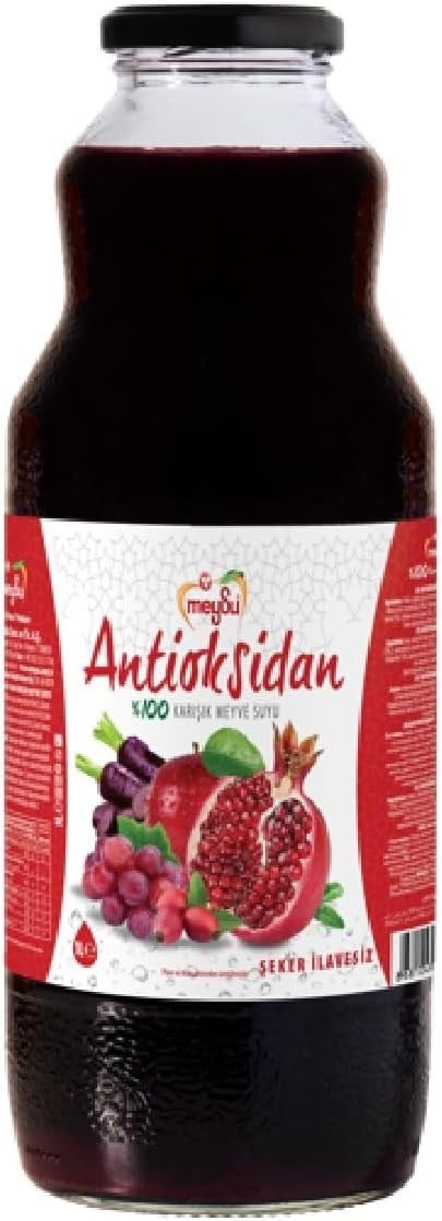 Meysu 1 Litre Antioksidan%100 Karışık Meyve Suyu