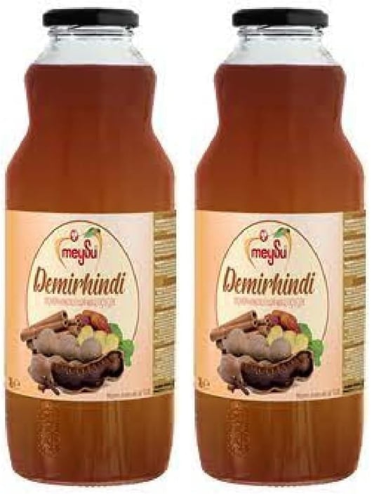 Meysu 1 Litre Demirhindi Şerbeti 2li paket