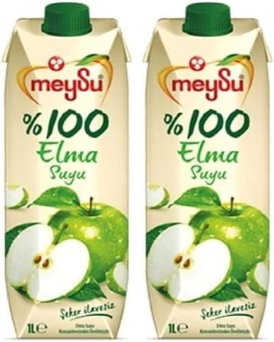 Meysu 1 Litre Elma Nektarı 2li paket