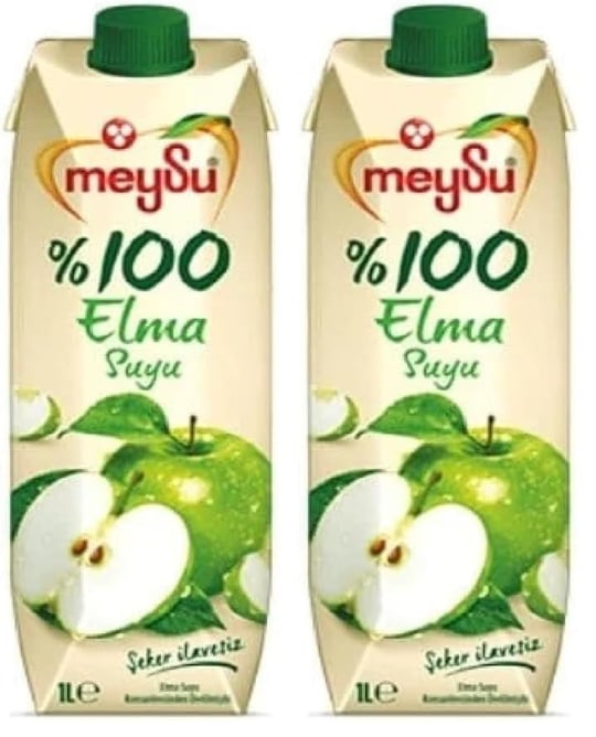 Meysu 1 Litre Elma Nektarı 2li paket