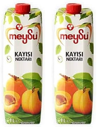 Meysu 1 Litre Kayısı Nektarı 2li paket