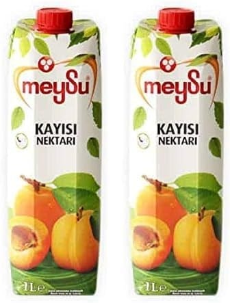Meysu 1 Litre Kayısı Nektarı 2li paket