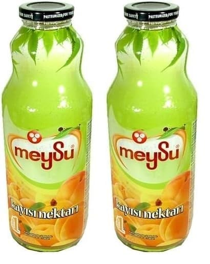 Meysu 1 Litre Kayısı Nektarı Şişe 2li paket