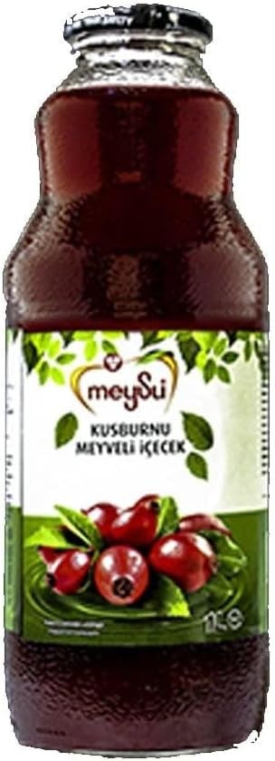 Meysu 1 Litre Kuşburnu Meyveli İçecek Şişe