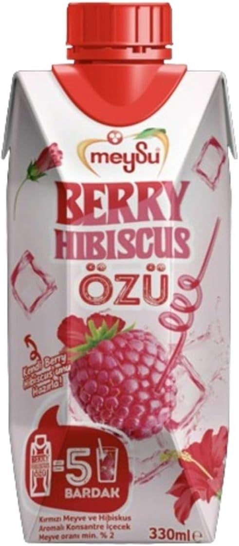 Meysu 330 Mililitre Konsantre Berry Hibiscus Özü