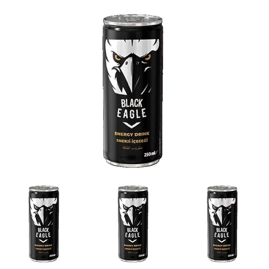 Meysu Black Eagle Enerji 250 ml (4 paketi)