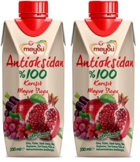Meysu%100 Nar Suyu 330 Mililitre 2li paket