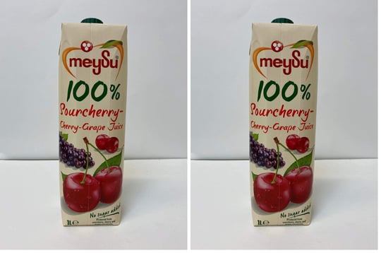 Meysu%100 Vişne-Kiraz Üzüm Suyu 1 Litre 2li paket