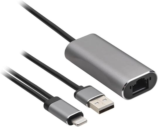 MF Product Shift 0494 Lightning to Ethernet Dönüştürücü Gri