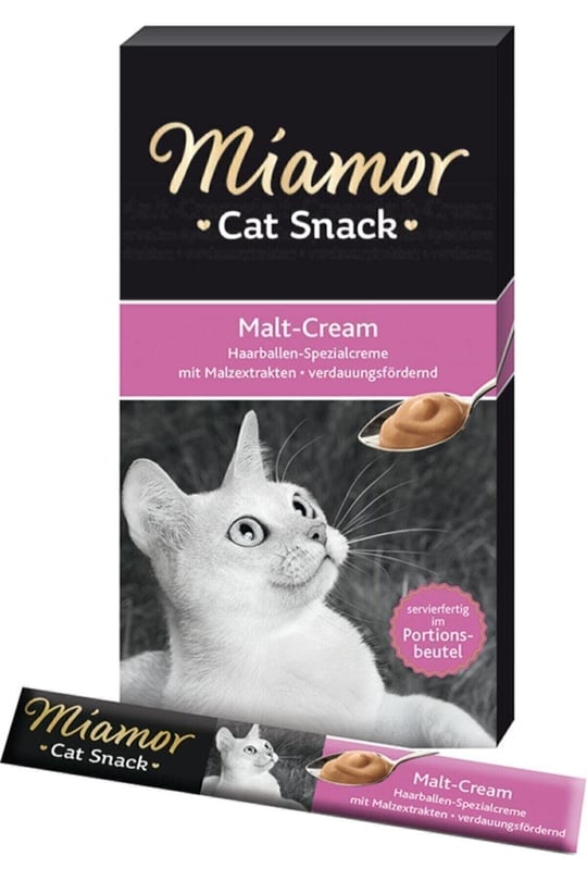 Miamor Cream Malt Özlü Sıvı Kedi Ödülü 6x15 Gr