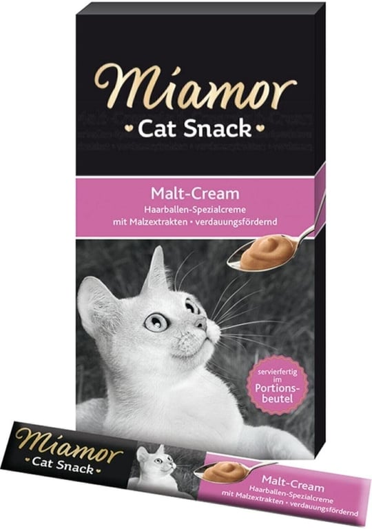 Miamor Cream Malt Özlü Sıvı Kedi Ödülü 6x15 Gr