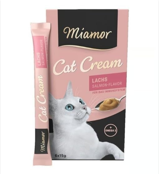 MIAMOR CREAM SOMONLU KEDİ ÖDÜLÜ 6x15 g