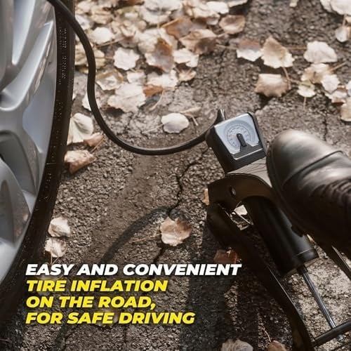 Michelin MC12204 Basınç Göstergeli Ayak Pompası