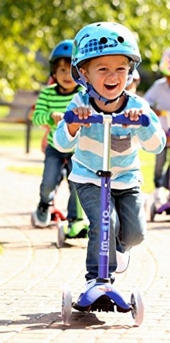 Micro Scooter Mini Deluxe Blue , Çocuklar, Mavi, 2-5 yaş