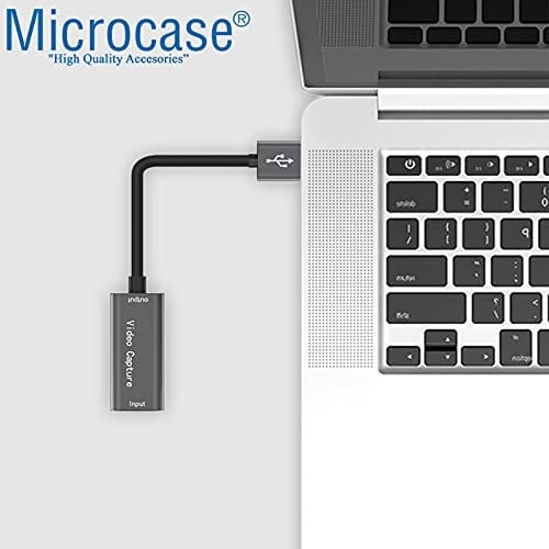 Microcase USB 3.0 HDMI Video Capture Video Kayıt Ekran Aktarma Adaptörü - AL2622