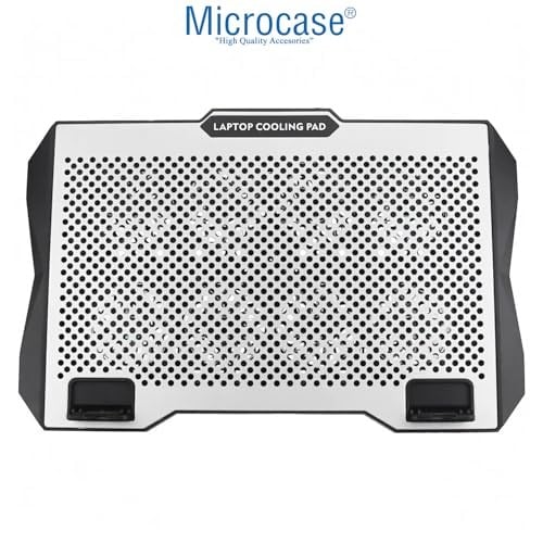 Microcase ZR608 Telefon Tutacaklı 6 Kademe Yükseklik Ayarlı 8 Fanlı Laptop Soğutucu - AL5211