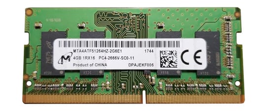 Micron MTA4ATF51264HZ-2G6E1 4 GB DDR4 Arabelleksiz, Non-ECC RAM Modülü - Çok Renkli