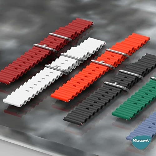 Microsonic Xiaomi Watch 2 Kordon Ocean Band (Xiaomi Watch 2 ile Uyumlu Kordon, Akıllı Saat Kayışı)