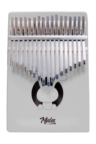 Midex KLX-550-PAK Beyaz Renk Gerçek Ağaç Kalimba 17 Tuşlu Full Set - Seçenekler: KLX-550-PAK, KLX-540, KLX-540-PAK, KLX-550, KLX-350-PAK...