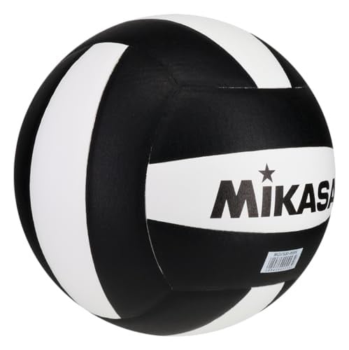 Mikasa MGV500 Heavy Weight Training Indoor Volleyball, Black/White
