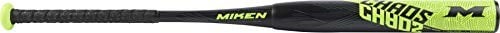Miken Chaos Yavaş Atışlı Softbol Sopası, Tüm Liglerden Onaylı, XL Uç Ağırlığı, 35,5 cm Namlu - Seçenekler: 34 inç / 38 ons, 34 inç / 765 g