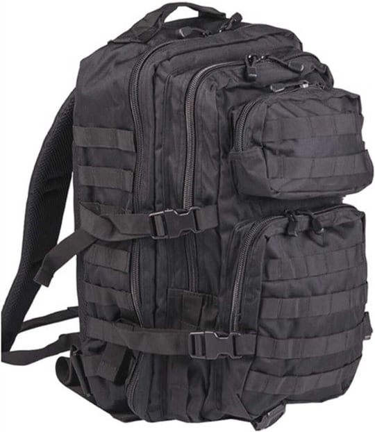 Mil-Tec Ranger Assault Pack - Sağlam Dayanıklı Hafif Çok Yönlü Taktik Açık Hava Kamp Yürüyüş Sırt Çantası Ayarlanabilir Yastıklı Omuz Askıları ve MOLLE Döngüleri ile