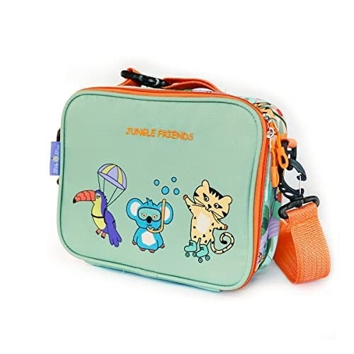 Milk Moo Soft Cuddles & Isı Yalıtımlı Beslenme Çantası Jungle Friends